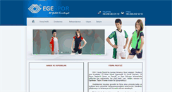 Desktop Screenshot of egespor.com