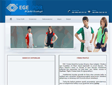 Tablet Screenshot of egespor.com
